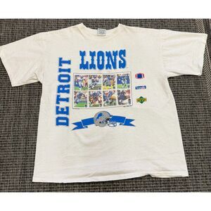 Vintage Detroit Lions 1994 Upper Deck Tee